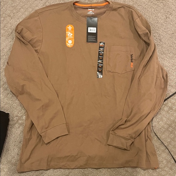 Timberland PRO Other - Timberland XXL NWT  Men's Brown Long Sleeve Shirt
